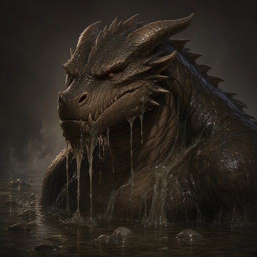 Portrait of the Adult Marsh Dragon