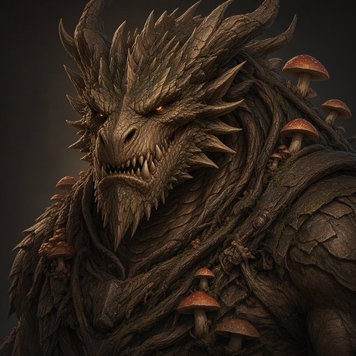 Portrait of the Ancient Forest Dragon