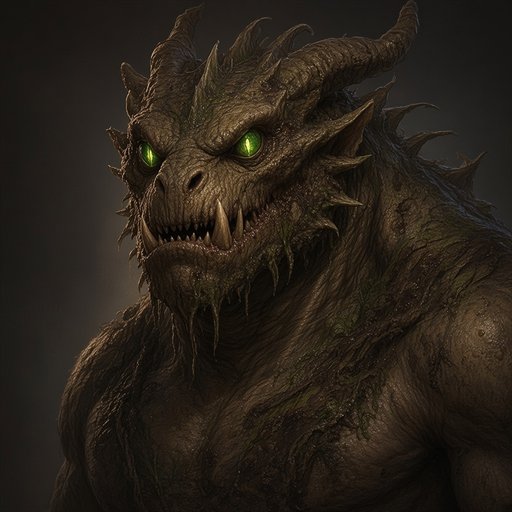 Portrait of the Ancient Marsh Dragon