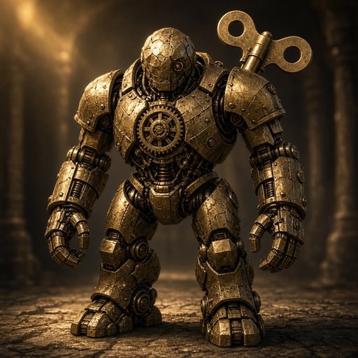 Portrait of the Clockwork Guardian