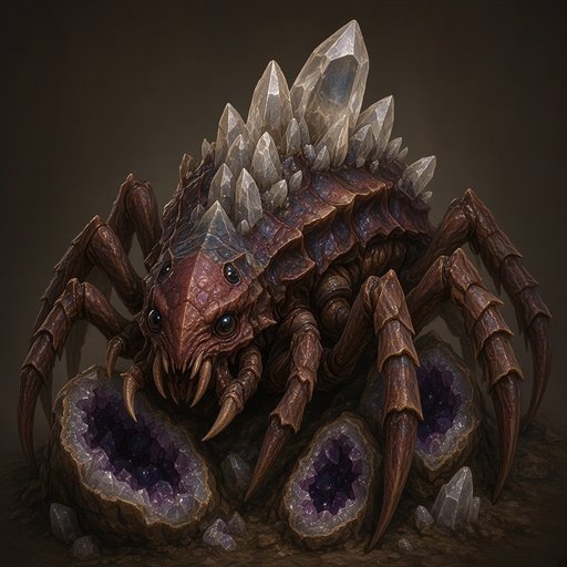 Portrait of the Crystal Crawler