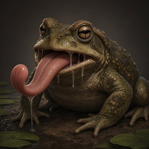Portrait of the Giant Toad