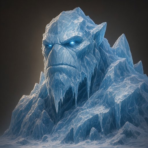 Portrait of the Ice Elemental