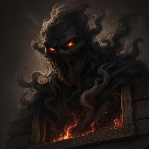 Portrait of the Smoke Elemental